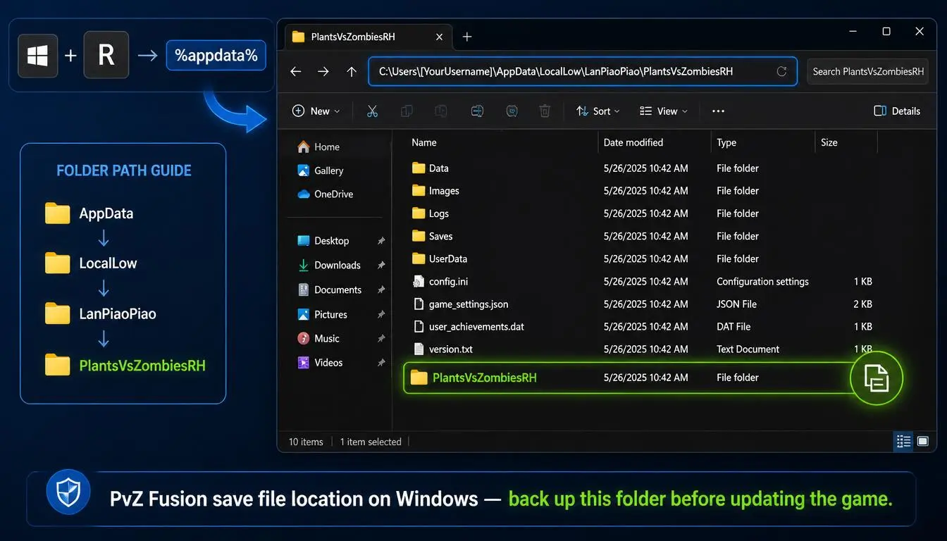 Save File Location on PC